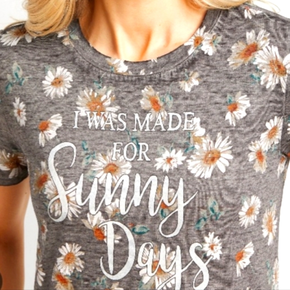 Maurices Graphic Tee's Daisy Sunny Days Two T's